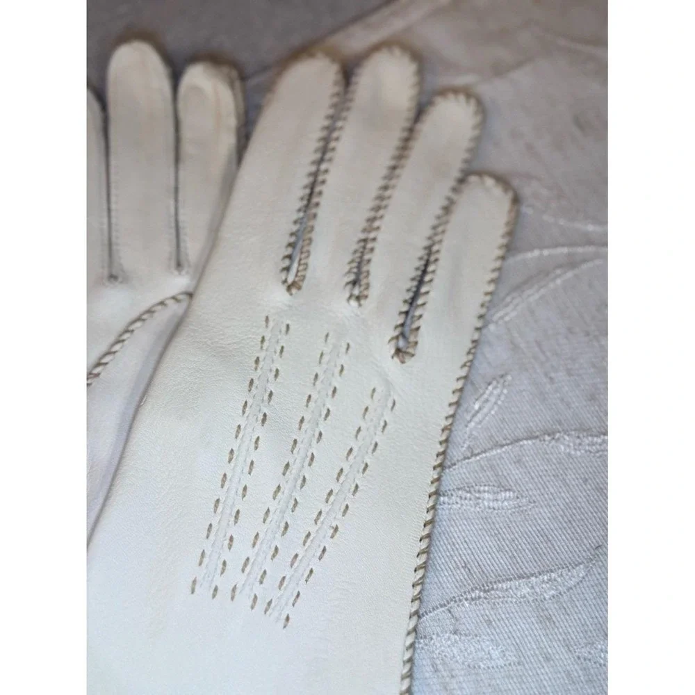 Vintage Schrank Loungerie Sleeping Gloves NWT‎ Mid-Century Boudoir Beauty Sz 6